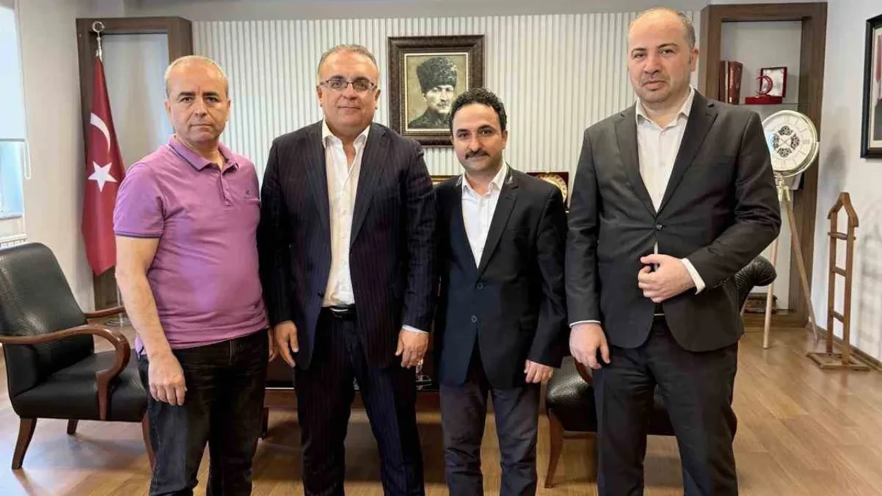 Şehit babasından Bahçelievler Kaymakamı’na ziyaret
