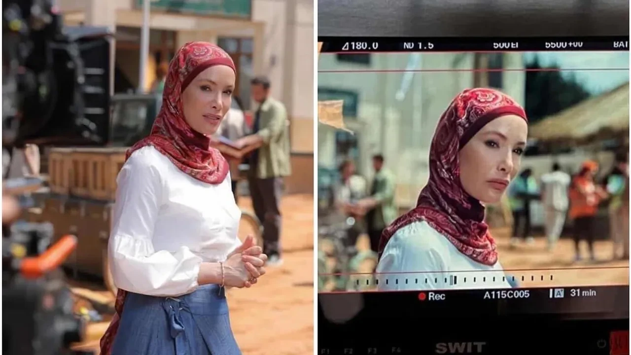 Yıllar sonra kamera karşısında! Gamze Özçelik’in setten ilk kareleri paylaşıldı