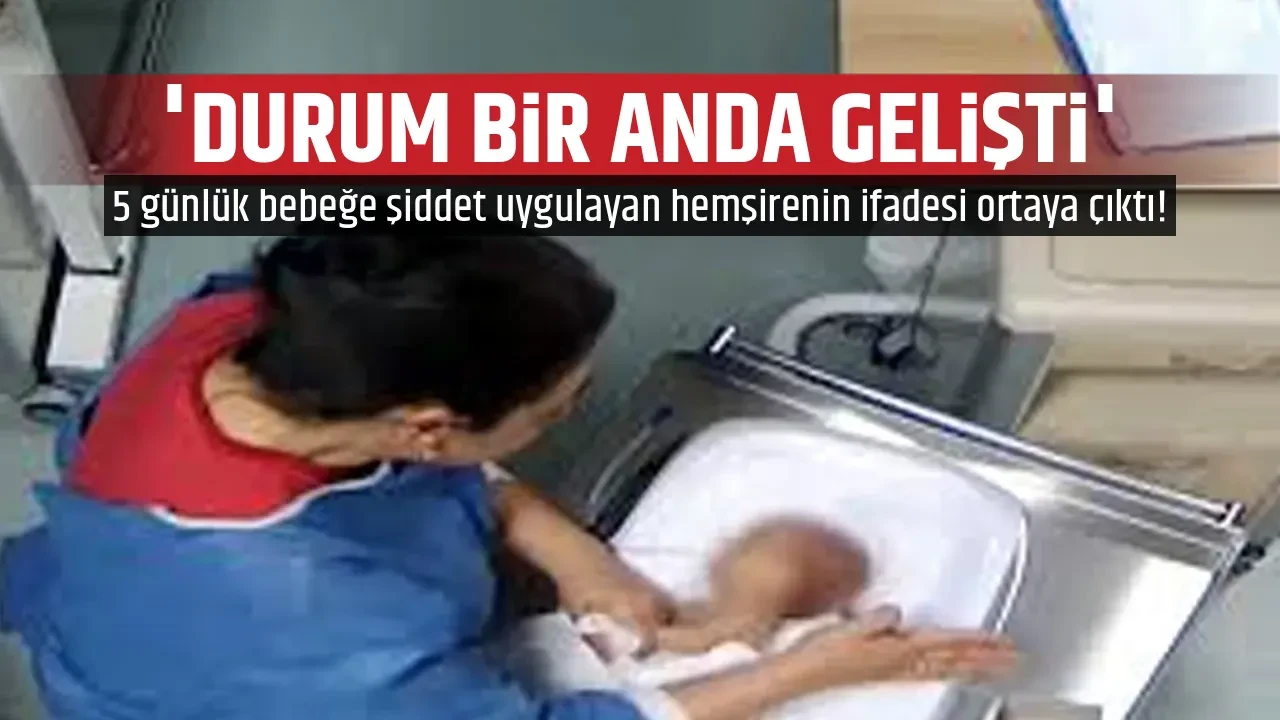 'DURUM BİR ANDA GELİŞTİ'
