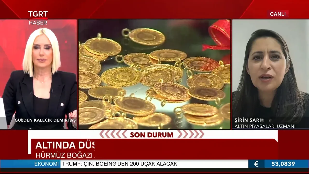 Altın için 4100 dolar bombası! Şirin Sarı canlı yayında patlama tarihini açıkladı