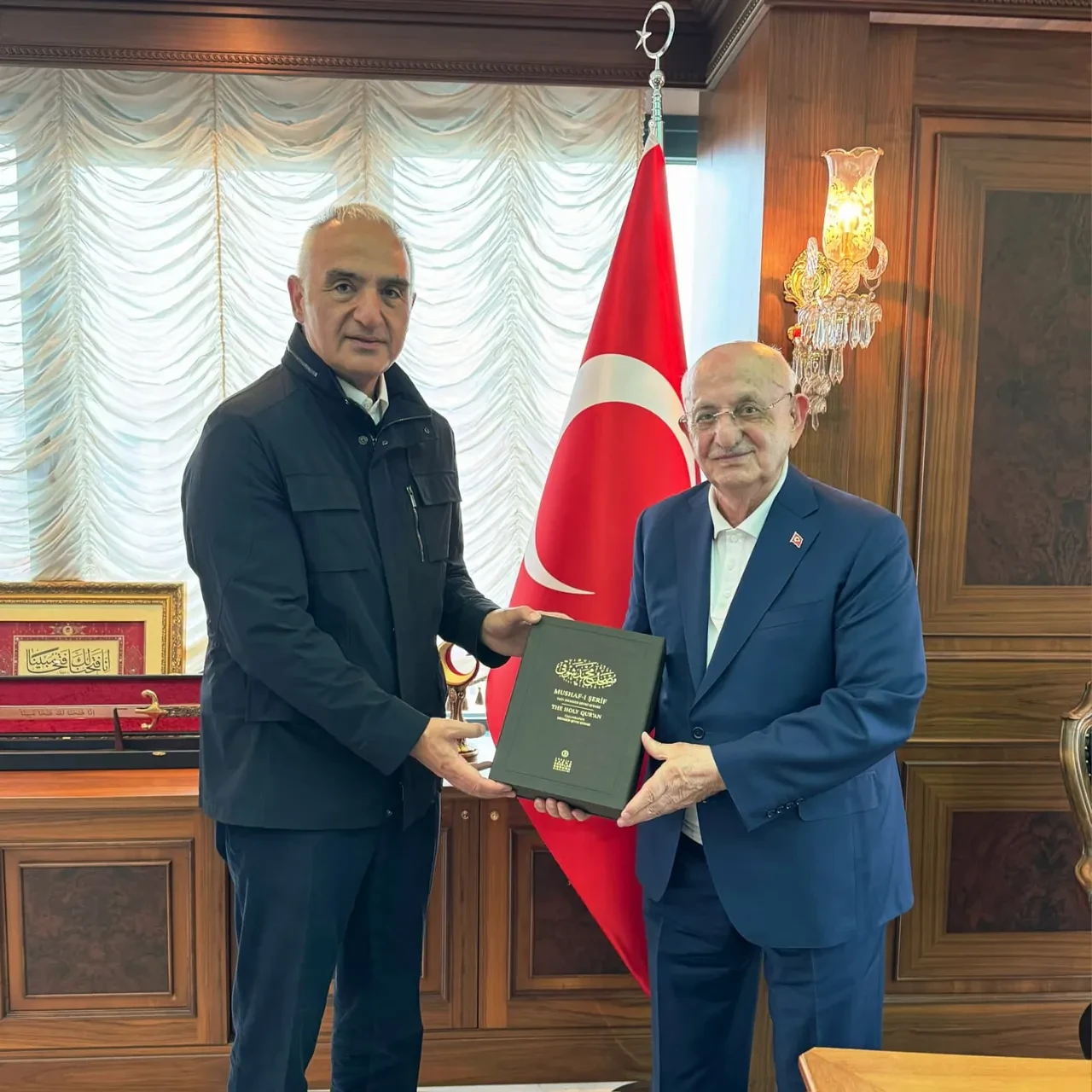 Bakan Ersoy'dan kültür, tarih ve medeniyet üzerine dikkat çeken buluşma