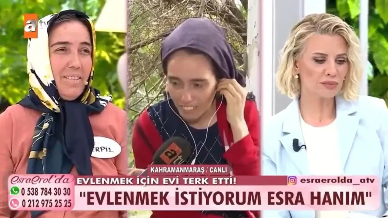 Evlenmek istiyorum diye evden kaçtı! Esra Erol'da “Biri benimle evlensin lütfen” isyanı