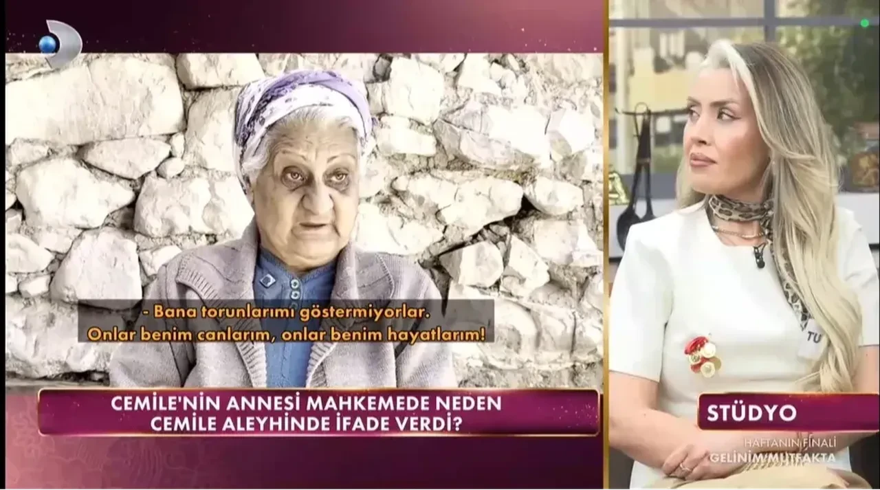 Gelinim Mutfakta Cemile'nin annesinden bomba açıklamalar! Cemile'nin aleyhine konuştum dedi, stüdyo buz kesti