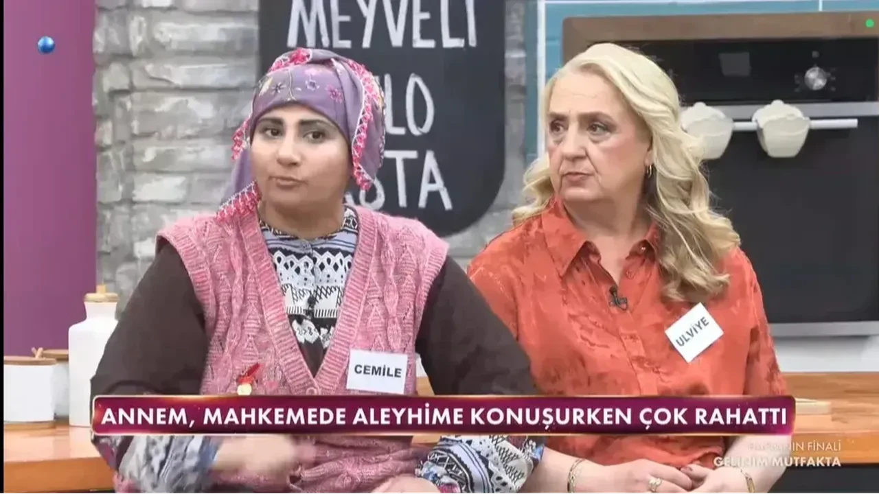 Gelinim Mutfakta Cemile'nin annesinden bomba açıklamalar! Cemile'nin aleyhine konuştum dedi, stüdyo buz kesti