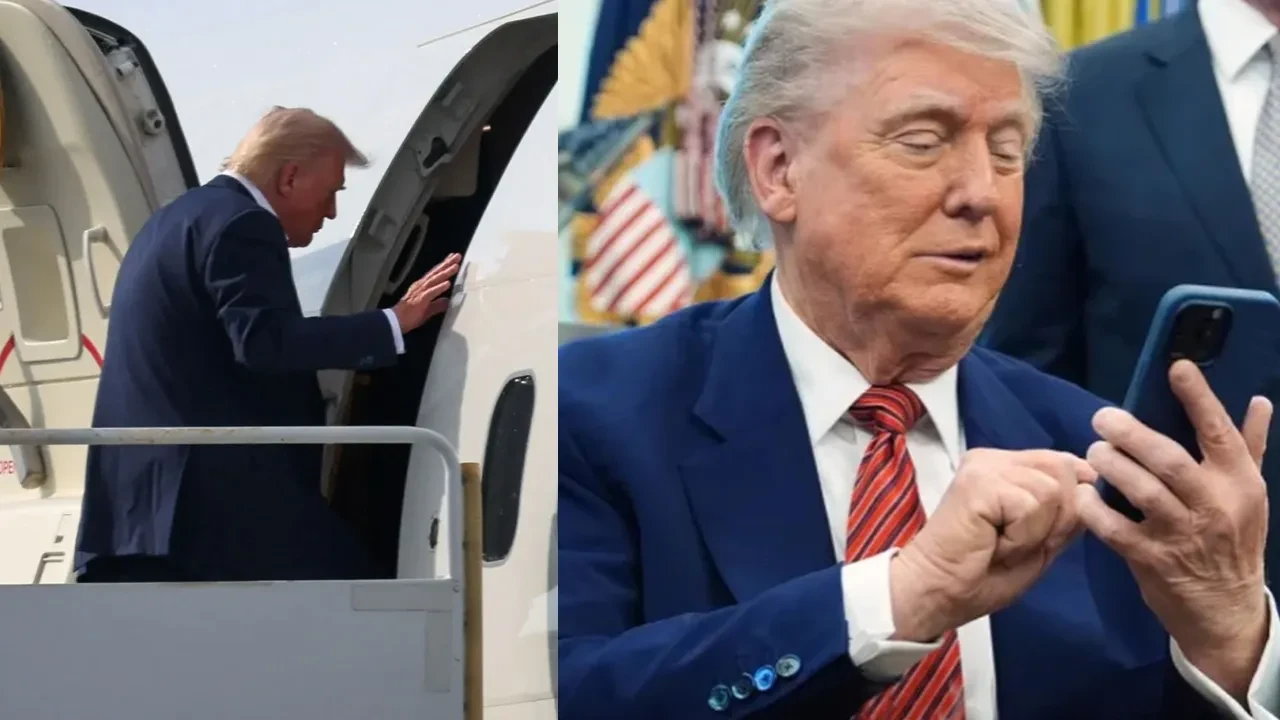 Telefon yasağı kalkan Trump hemen paylaşım yaptı! Tayvan'dan da bahsetti
