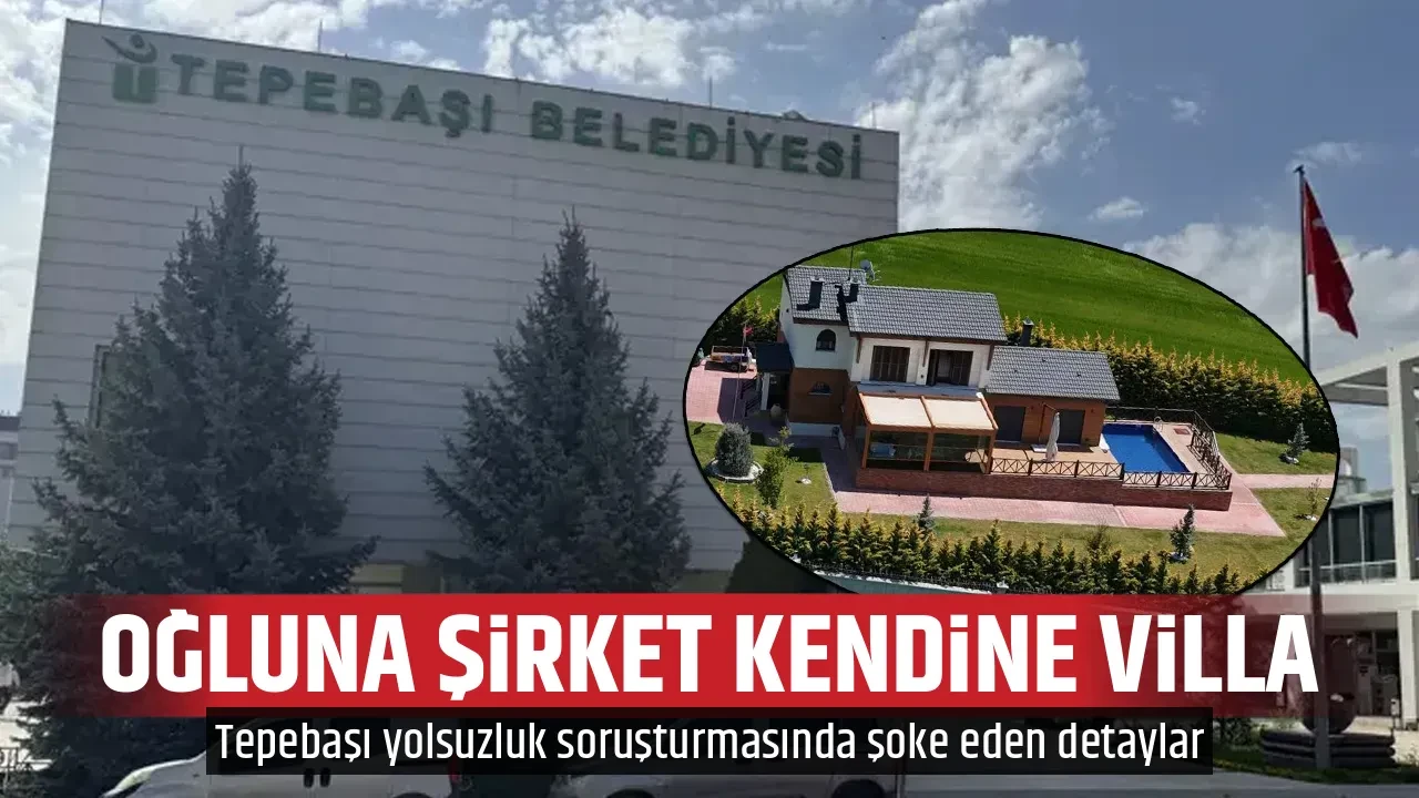OĞLUNA ŞİRKET KENDİNE VİLLA