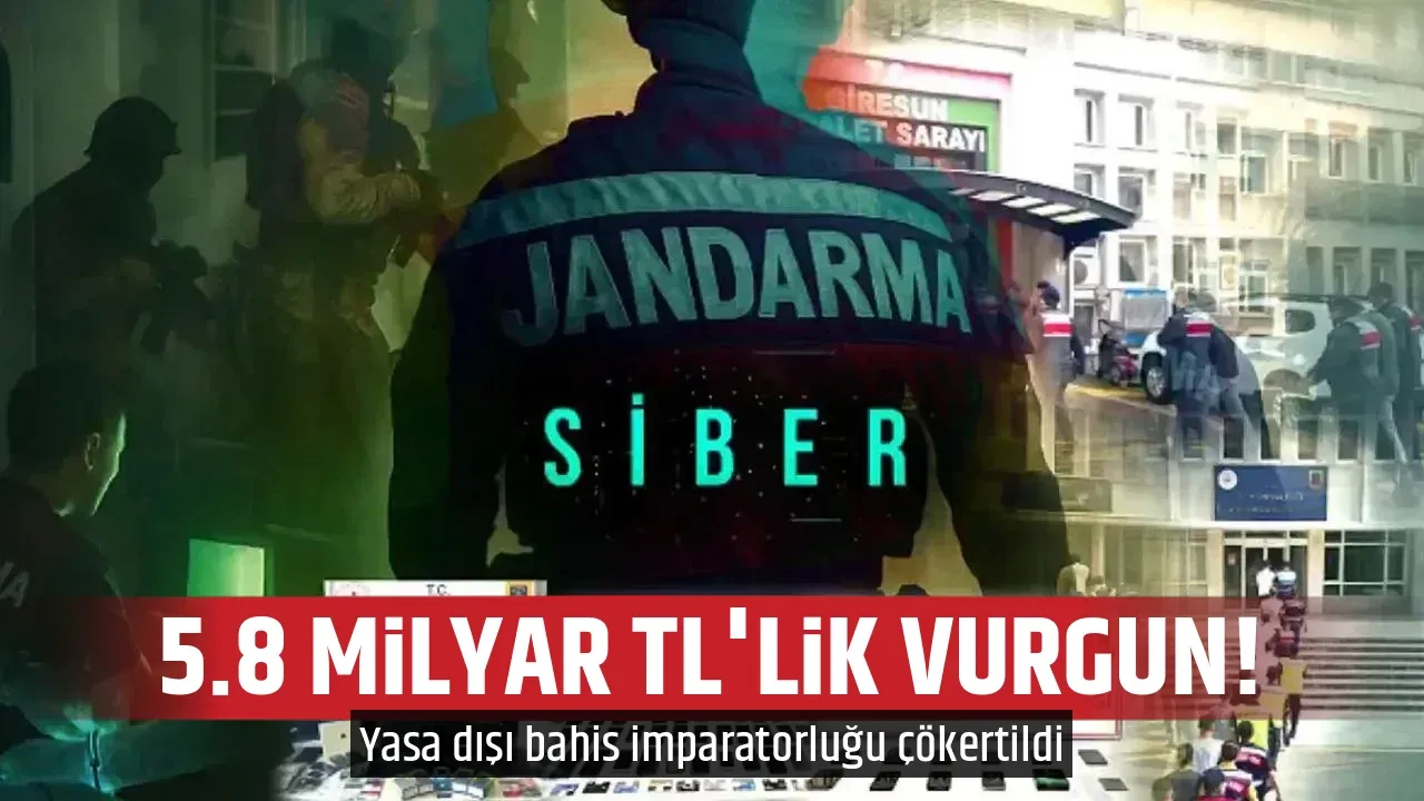 5.8 MİLYAR TL'LİK VURGUN!
