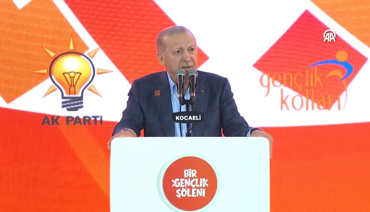 Cumhurbaşkanı Erdoğan'dan gençlere uyarı: Sizi karanlık siyasi emelleri için aparat olarak kullanmak isteyenlere izin vermeyin