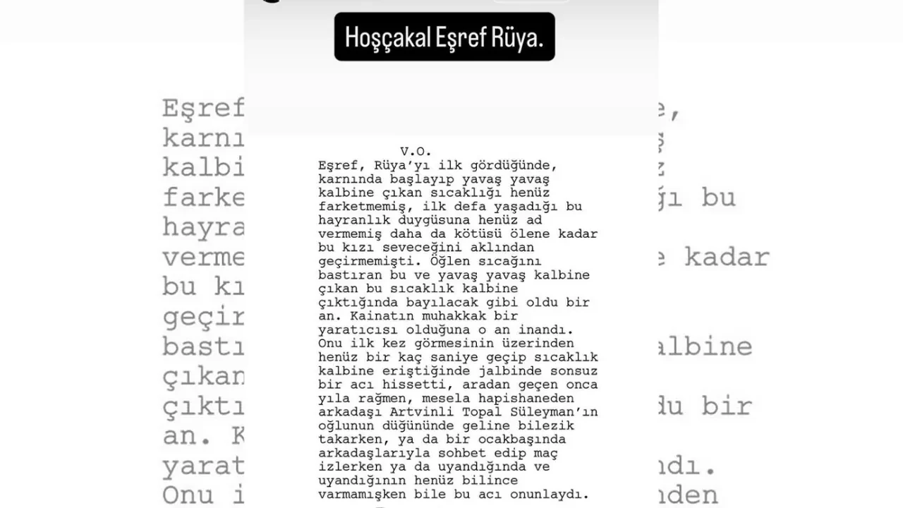 Eşref Rüya’dan erken final kararı! İzleyiciye kötü haber