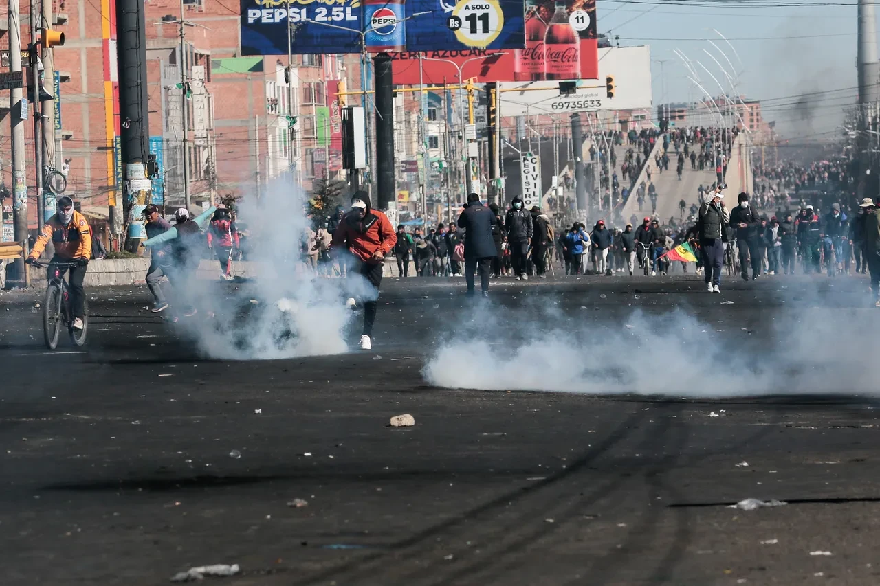 Bolivya'da halk sokağa indi