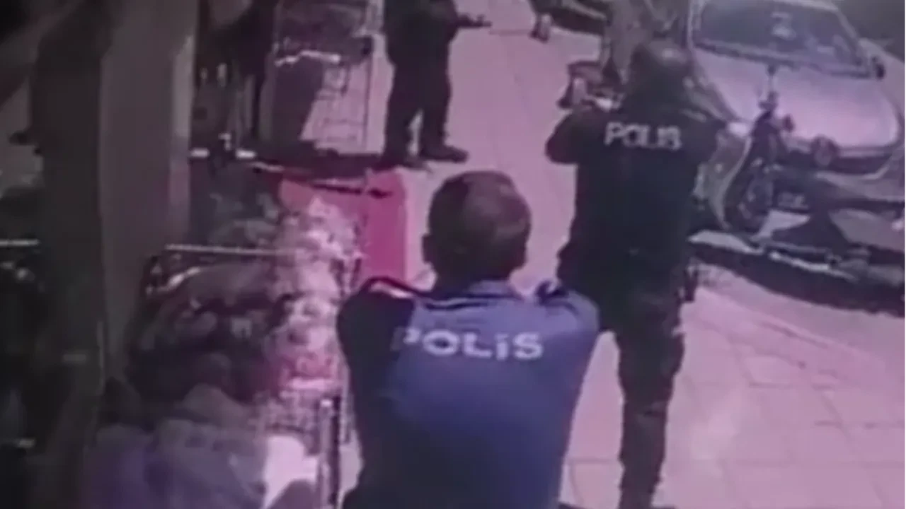 Çorlu'da 2 polisi şehit eden saldırganın yakalanma anları ortaya çıktı