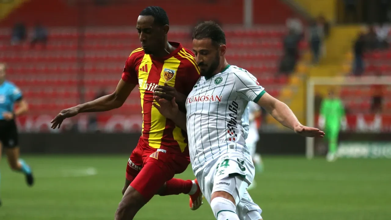 Kayserispor kazanarak veda etti! Sarı-kırmızılılar, Konyaspor'u 2-1 mağlup etti