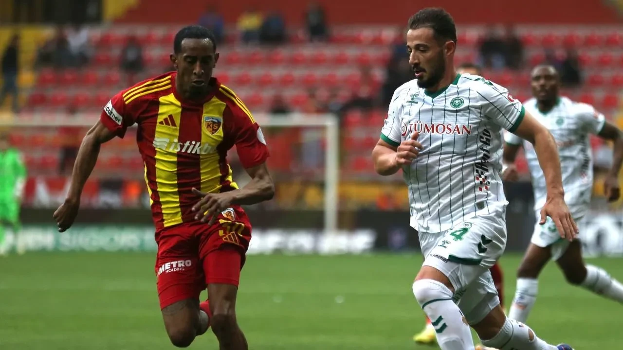 Kayserispor kazanarak veda etti! Sarı-kırmızılılar, Konyaspor'u 2-1 mağlup etti