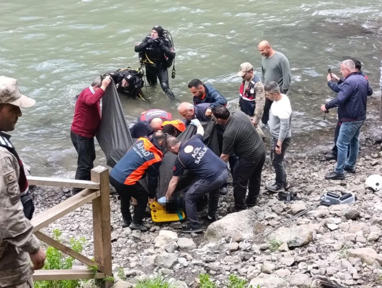 Ordu'da şelaleye giren 15 yaşındaki Arda boğularak can verdi