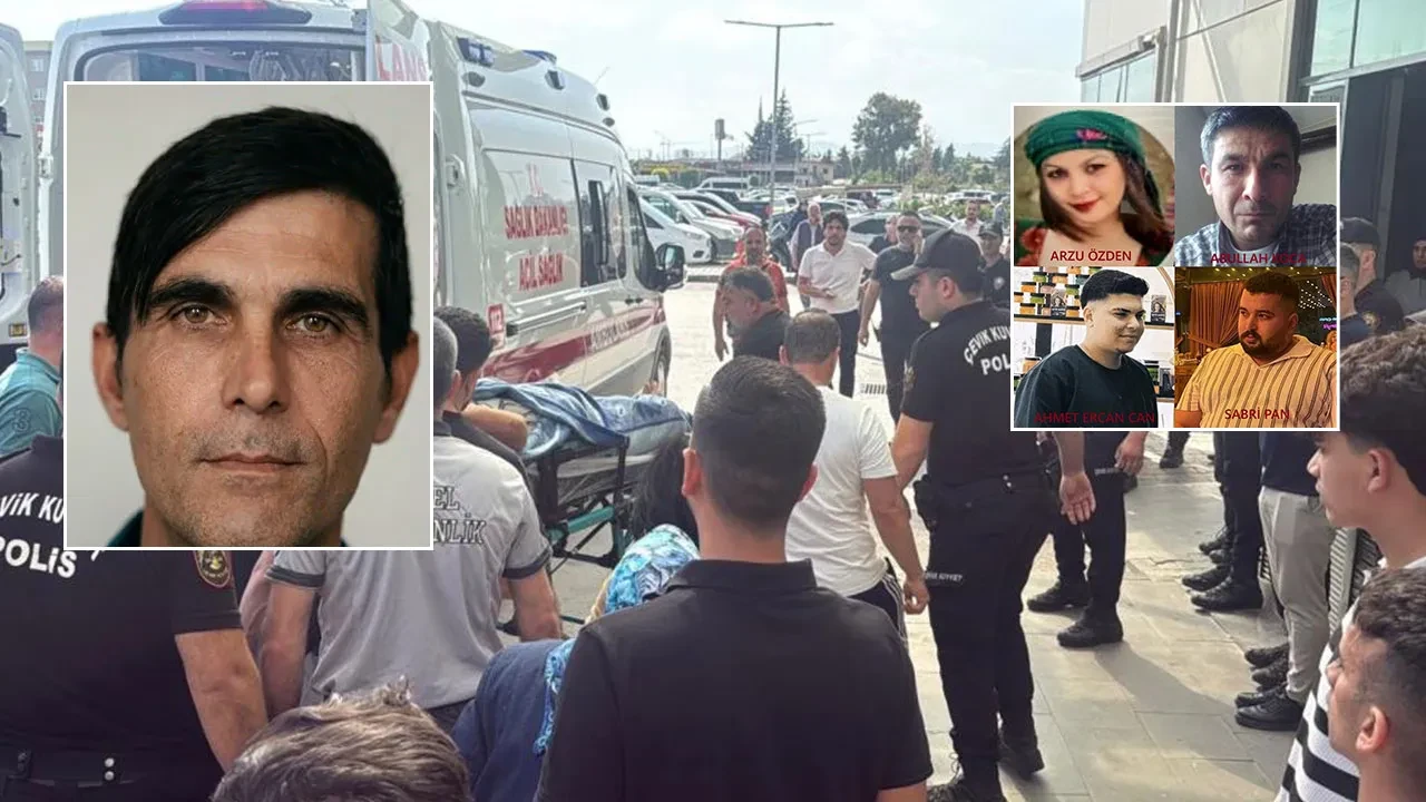 Mersin'de pompalı saldırgan dehşet saçtı: Ölü sayısı 6'ya yükseldi