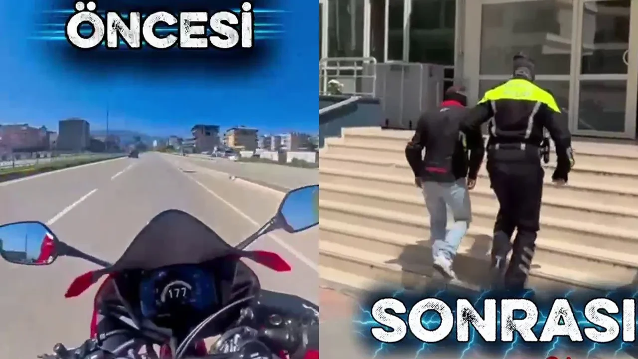 Sosyal medyada beğeni alayım derken hayatının şokunu yaşadı! 177 km hız yapan sürücüye verilen ceza pişman ettirdi