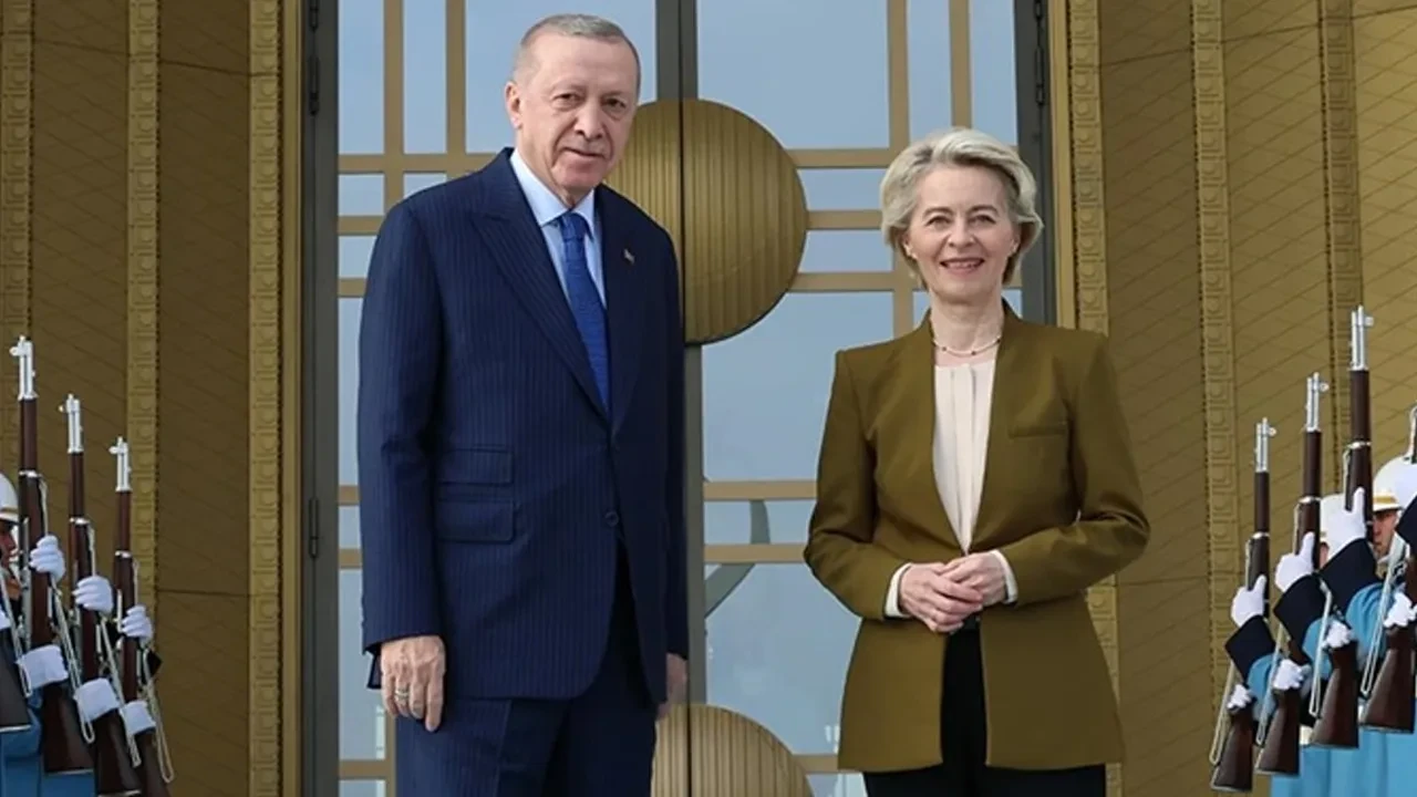 Cumhurbaşkanı Erdoğan AB Komisyonu Başkanı von der Leyen ile görüştü: Gümrük Birliği güncellenmeli