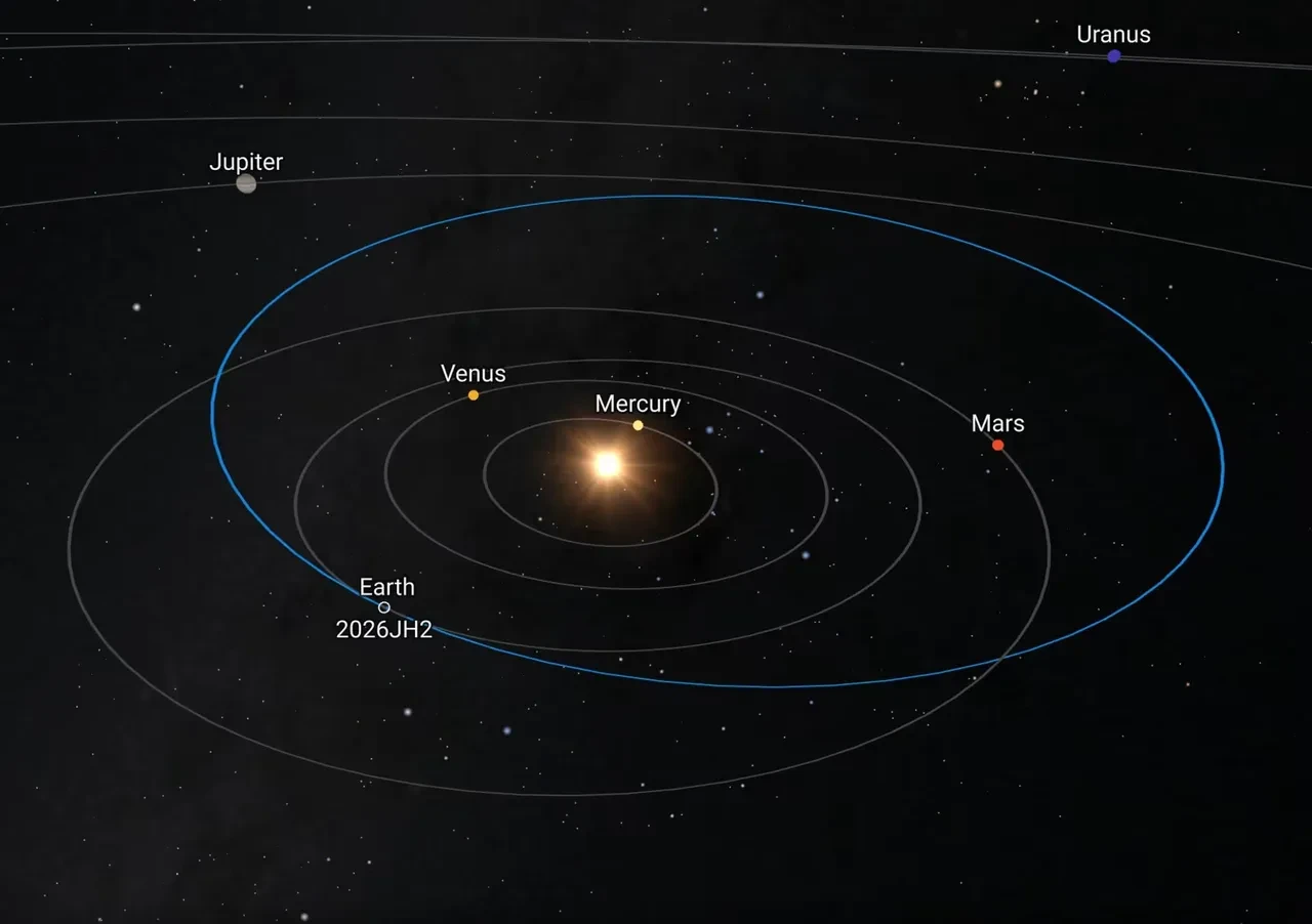 Dünya'nın yakınından dev bir asteroit geçti