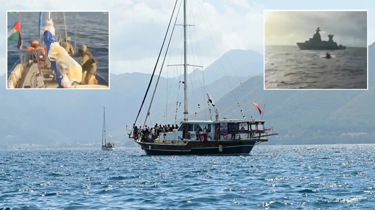 İsrail Sumud Filosu'ndaki tüm teknelere el koydu: Hak-İş Genel Başkanı Mahmut Arslan dahil tüm aktivistler alıkonuldu