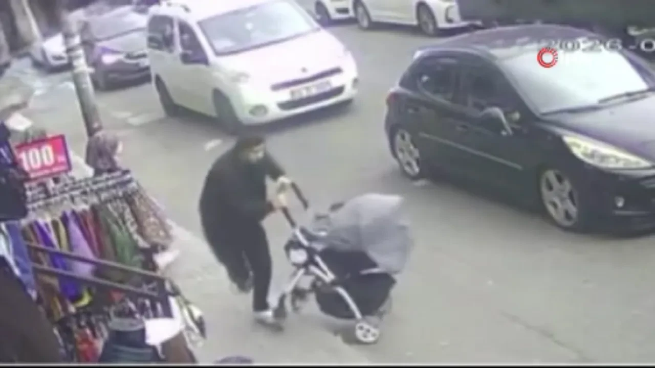 Neye uğradığını şaşırdı! Şiddetli rüzgarda kopan boru parçası kafasına böyle düştü