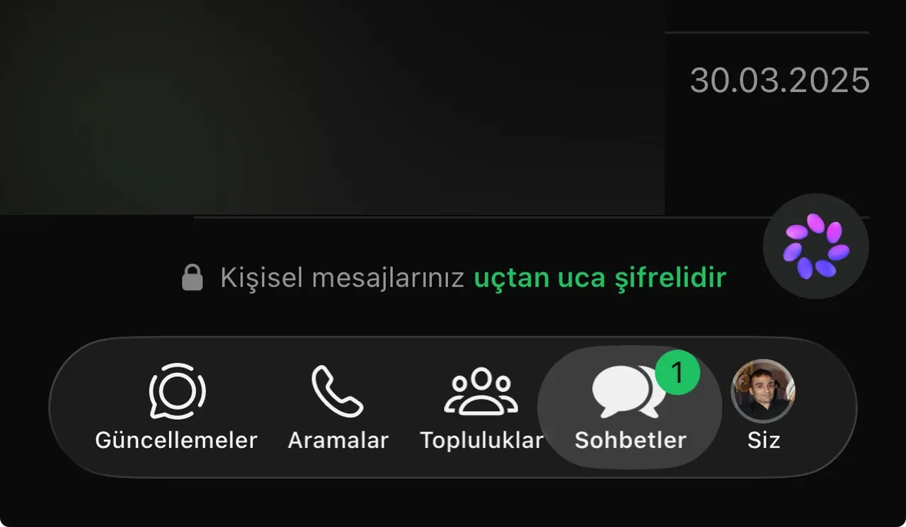 WhatsApp, Liquid Glass arayüzünü Türkiye'de kullanıcılara gönderdi