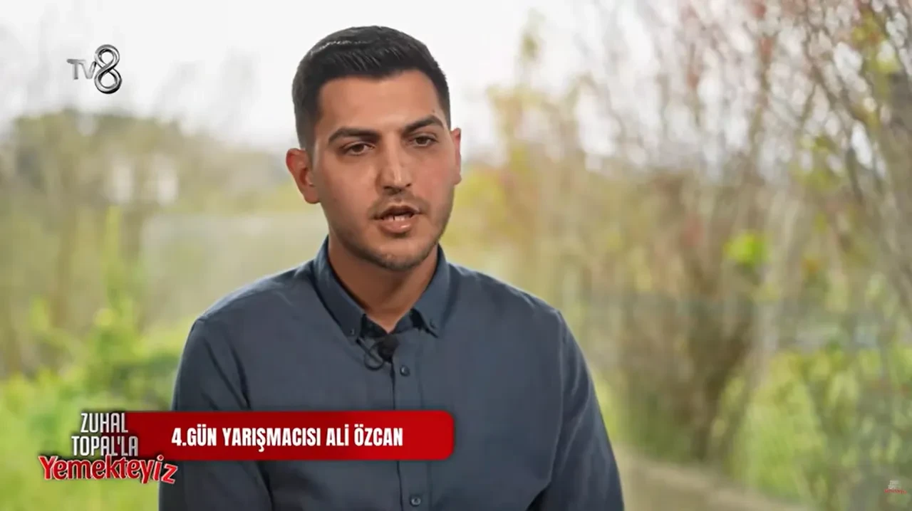 Yemekteyiz Ali Özcan kimdir, aslen nereli? Yemekteyiz 4. gün yarışmacısı Ali Özcan mesleği nedir?