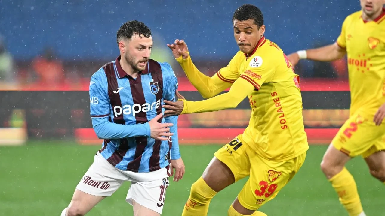 Trabzonspor puanı son dakikalarda kurtardı! Bordo-mavililer Göztepe ile 1-1 berabere kaldı