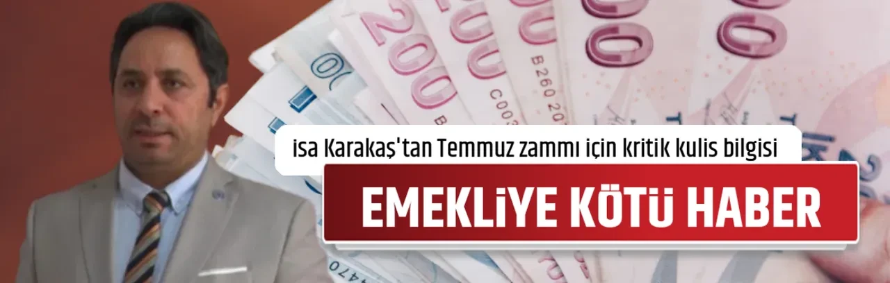 EMEKLİYE KÖTÜ HABER