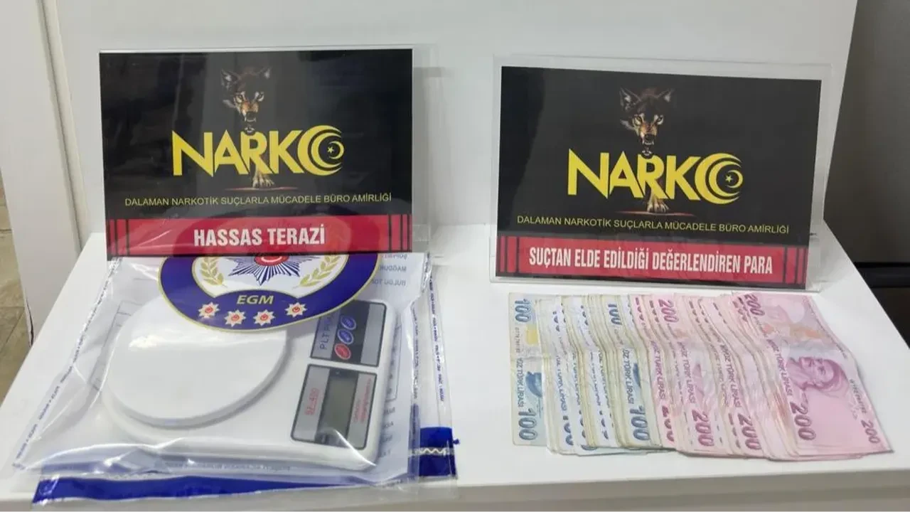 Köyceğiz’de uyuşturucu operasyonu: 2 tutuklama