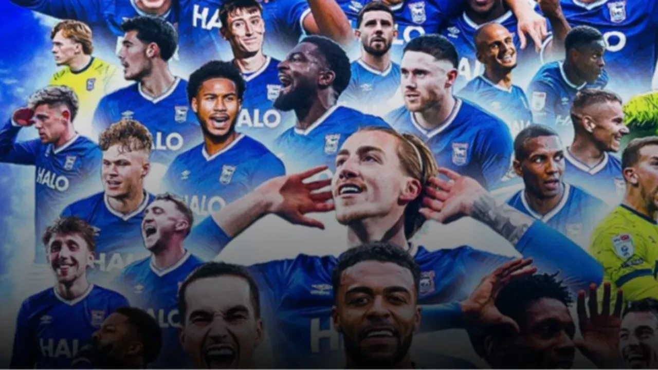 Premier Lig'e yükselen ikinci takım Ipswich Town oldu