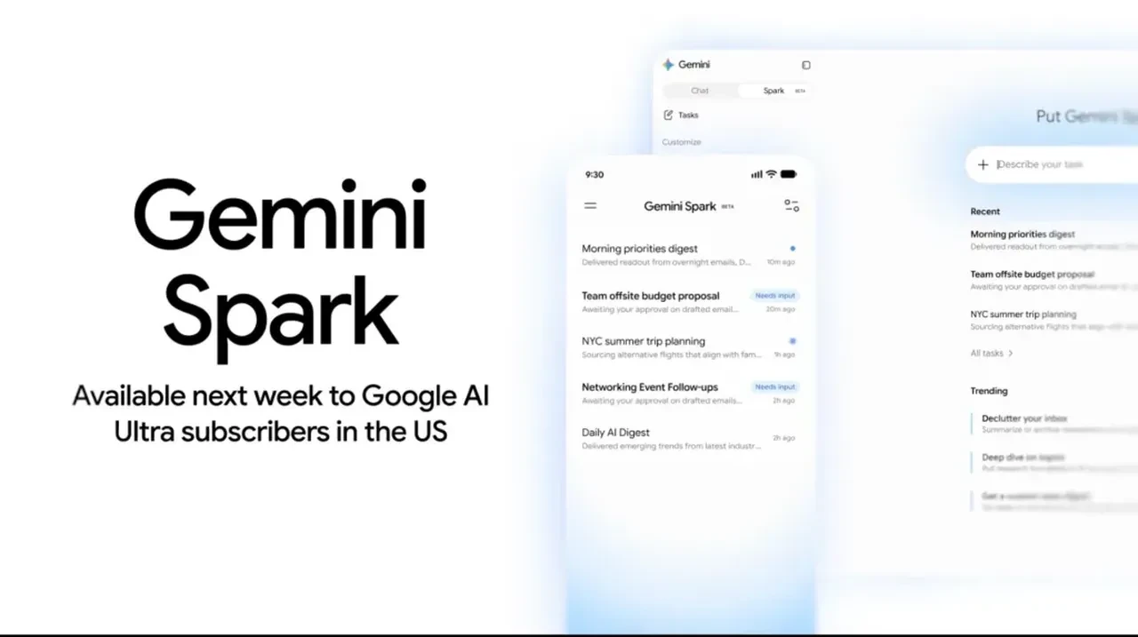 Gemini Spark: Google'ın 7/24 çalışan yapay zeka ajanı tanıtıldı