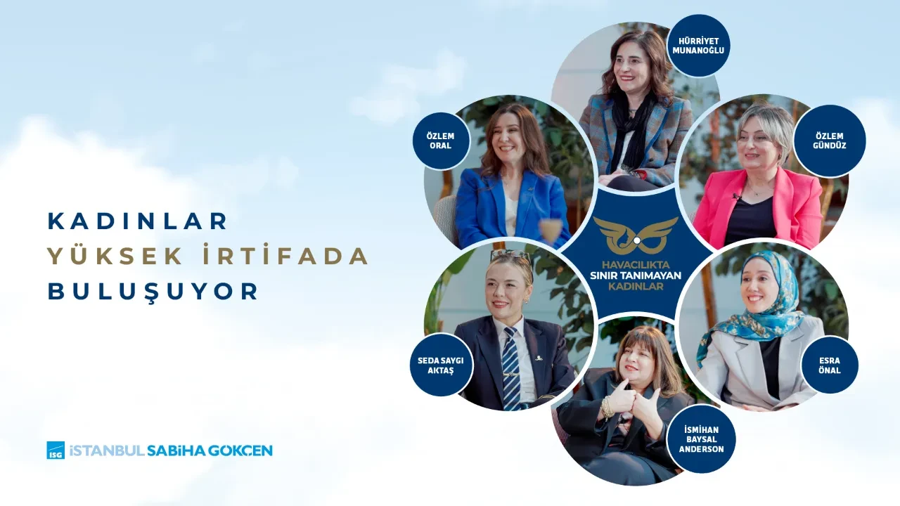 Havacılıkta Sınır Tanımayan Kadınlar belgesel serisi! Sabiha Gökçen Havalimanı Otoritesi HEAŞ'ta gerçekleşti
