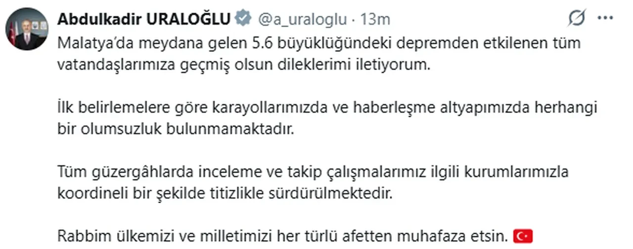 Malatya deprem! Nerede deprem oldu? Malatya, Şanlıurfa, Adana: Son dakika DEPREM!