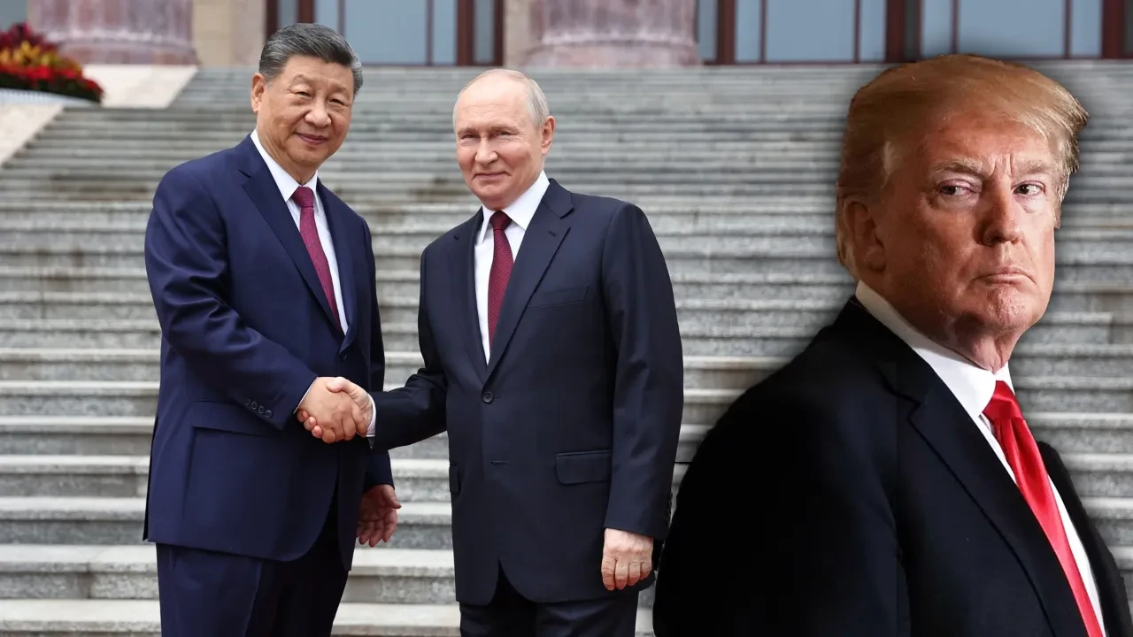 Rus lider Putin ve Çin Devlet Başkanı Xi'nin buluşmasında Trump'a yaylım ateşi: Orman kanunu göndermesi