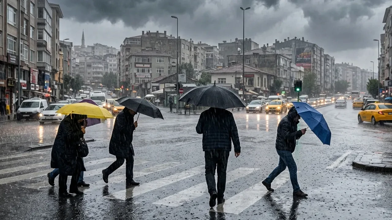 Türkiye geneline sağanak alarmı! 5 kente kritik uyarı: Bugün şemsiyesiz dışarı çıkmayın