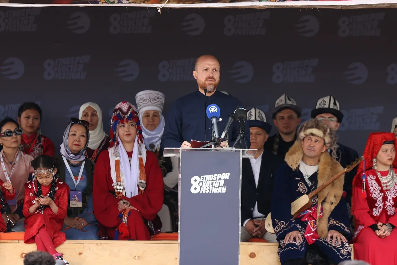 8. Etnospor Kültür Festivali'nde renkli şölen! Bilal Erdoğan: Dünyanın tüm renkleri burada!