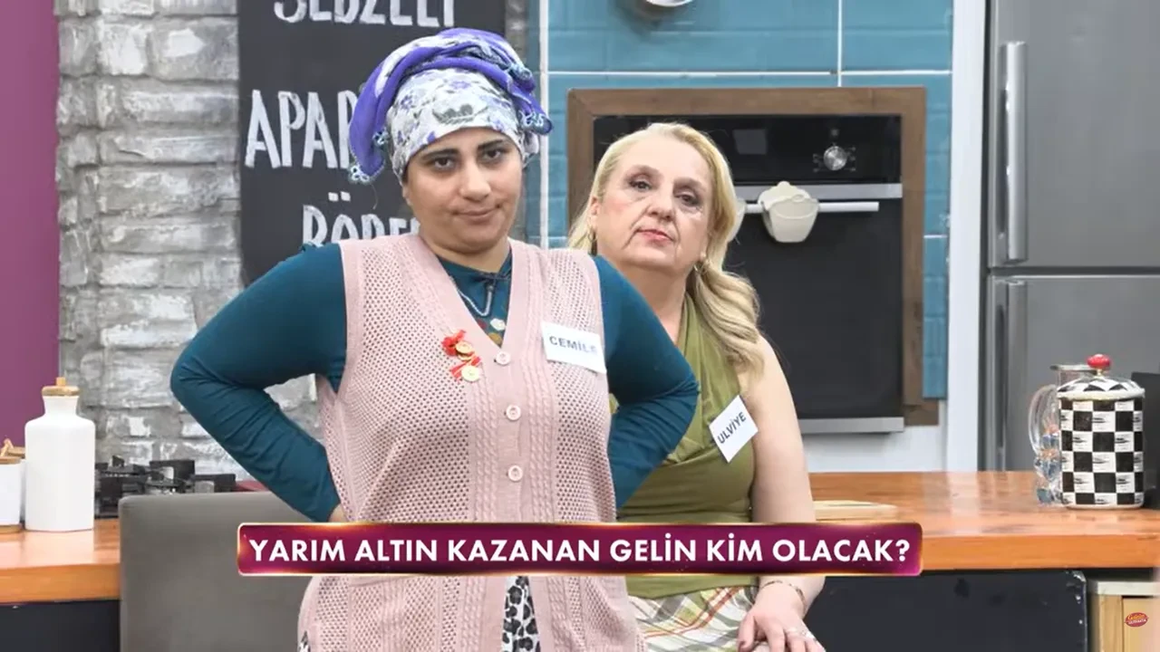 gelinim mutfakta yarım altın