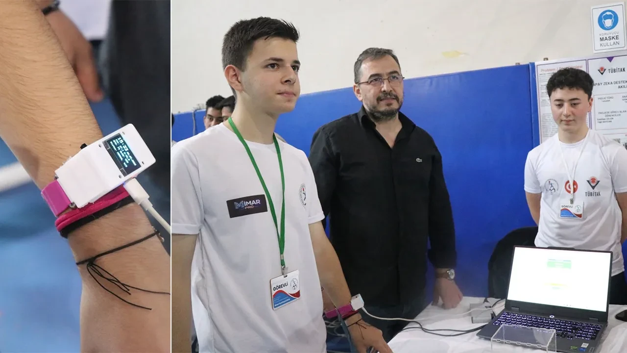 İki lise öğrencisi, alzheimer hastaları ve çocuklara özel akıllı saat geliştirdi
