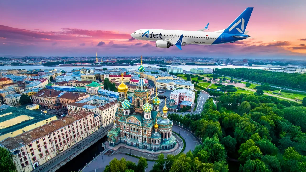 AJet İstanbul-İskenderiye ve Ankara-St. Petersburg seferlerine başlıyor