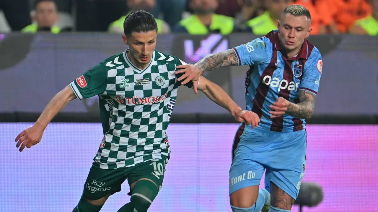 Türkiye Kupası'nda şampiyon Trabzonspor! Bordo-mavililer, finalde Konyaspor'u mağlup etti