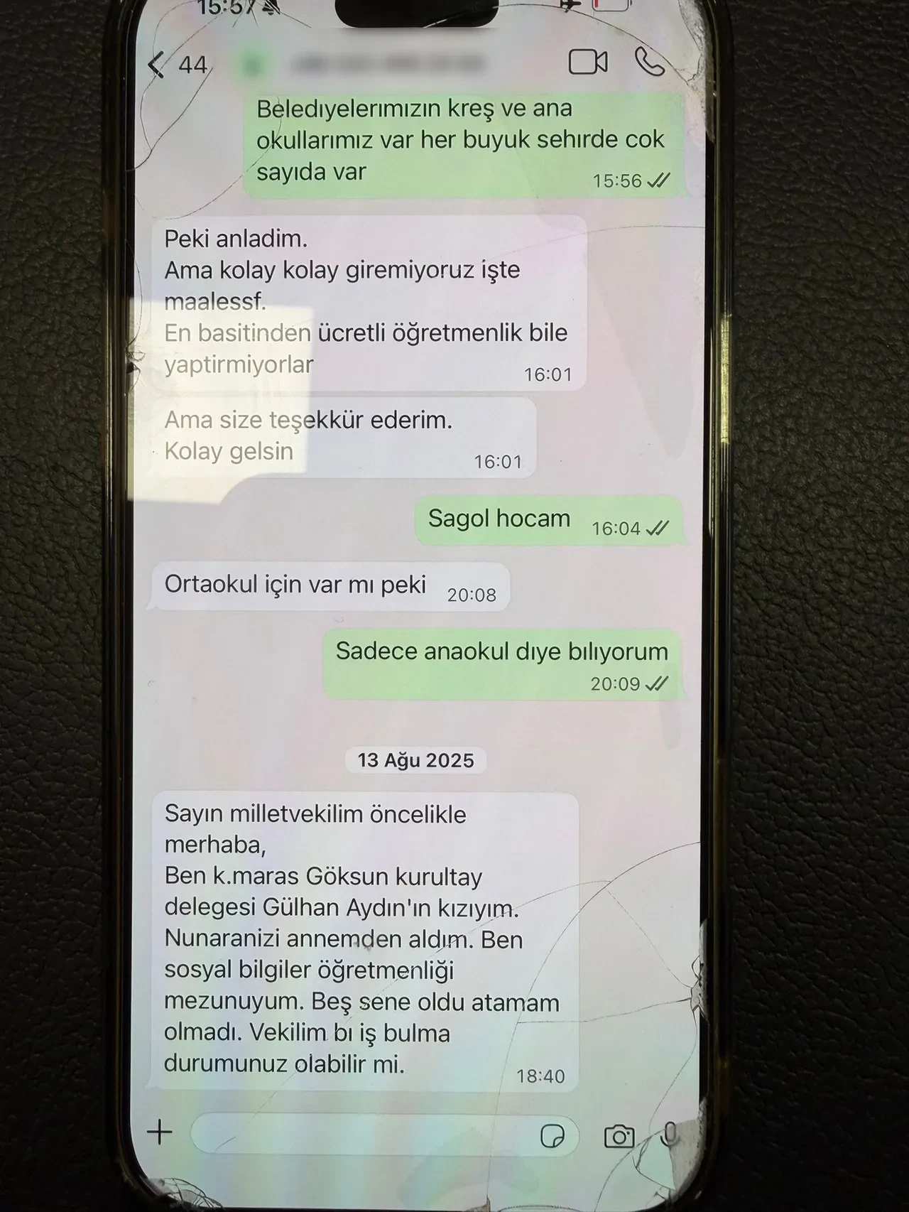 CHP'li delegenin kızına belediyede iş! Özkan Yalım'la mesajları ortaya çıktı: Trafik Genel Merkez'e kadar uzanıyor