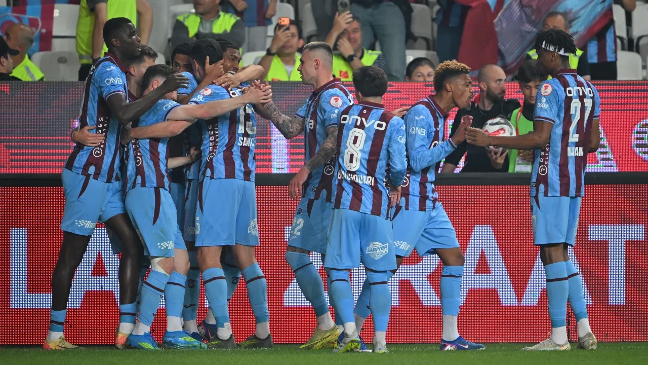 Türkiye Kupası'nda şampiyon Trabzonspor! Bordo-mavililer, finalde Konyaspor'u mağlup etti