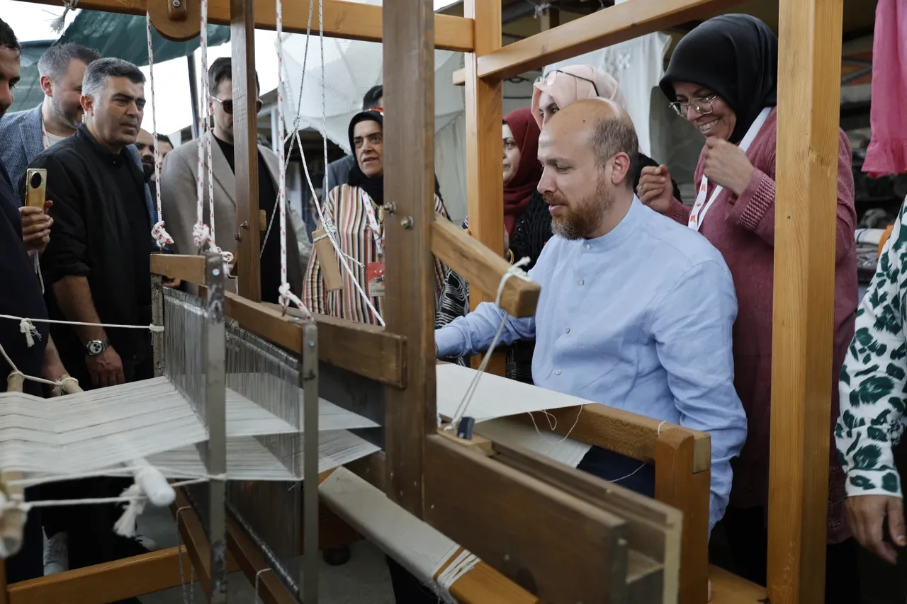 8. Etnospor Kültür Festivali’nde hafta sonu coşkusu! Bilal Erdoğan tezgah başına geçti!