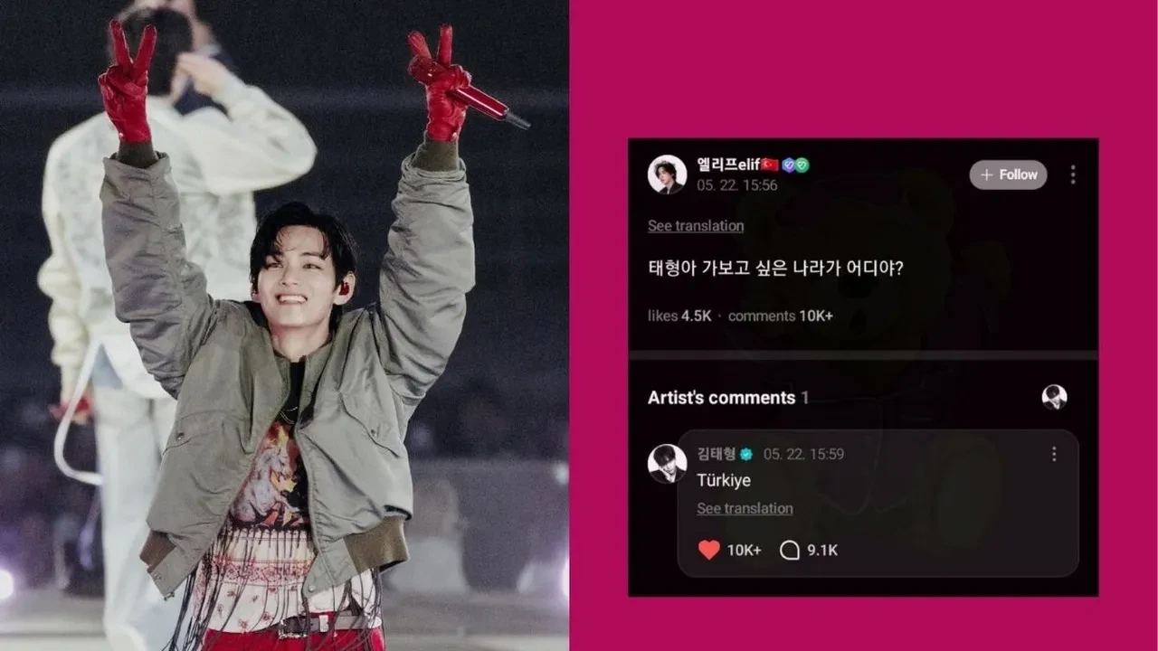BTS üyesi V’den dikkat çeken Türkiye yanıtı! Hayranına verdiği cevap gündem oldu