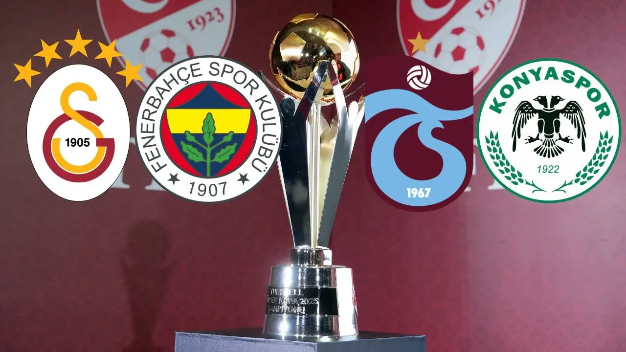 Süper Kupa'da eşleşmeler belli oldu! İşte oynanacak maçlar