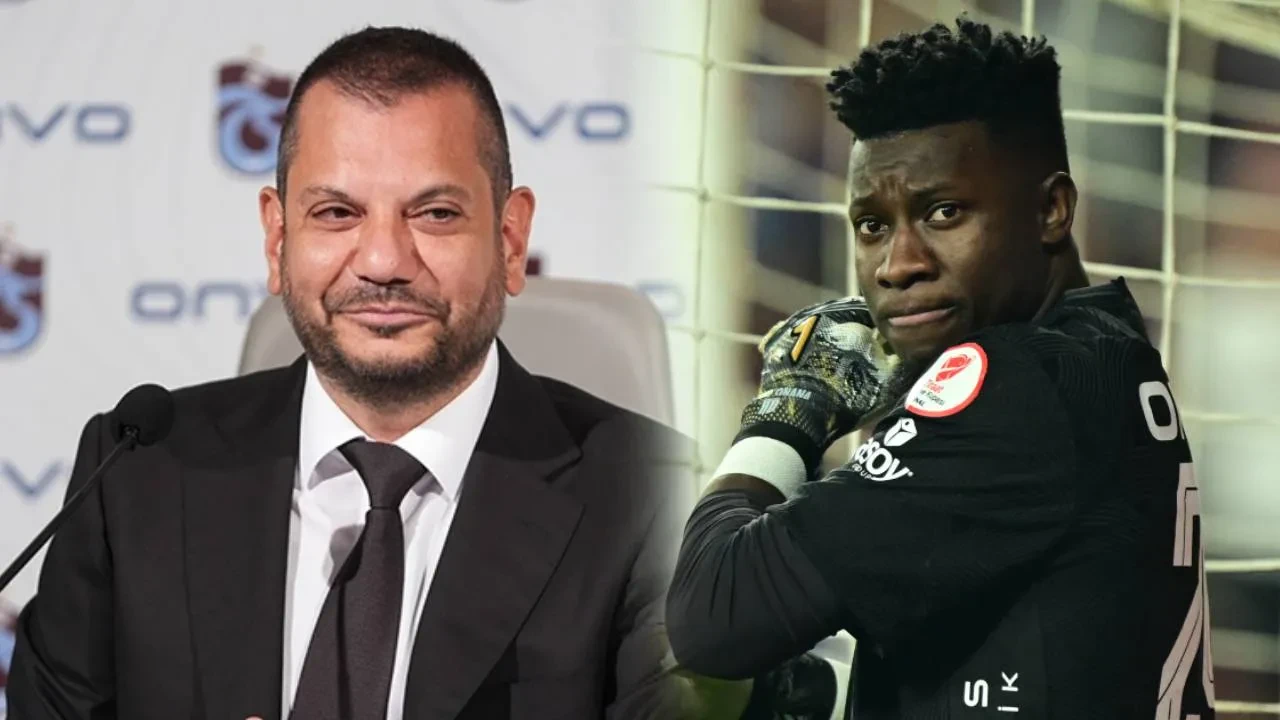 Trabzonspor'da Ertuğrul Doğan'dan Onana açıklaması! 