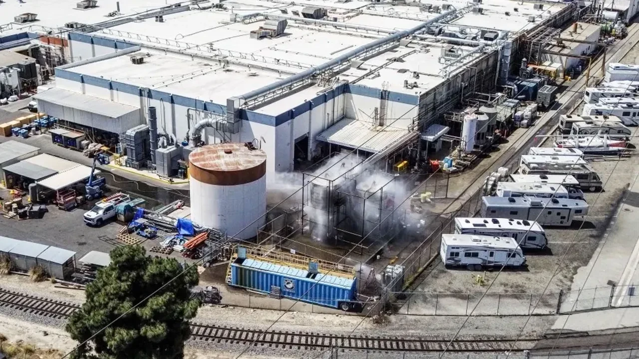 Felakete ramak kala: Kimyasal dolu tank zehir saçıyor! On binlerce kişi tahliye edildi