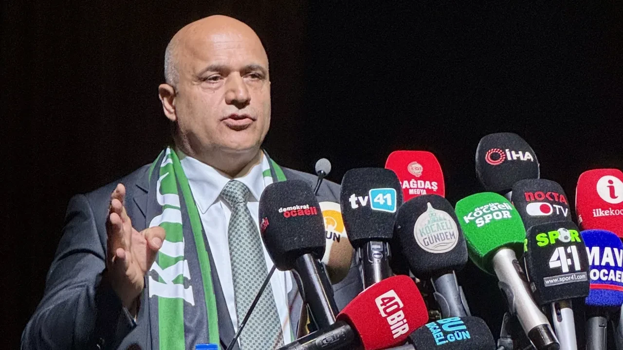 Kocaelispor'da Recep Durul yeniden başkan seçildi