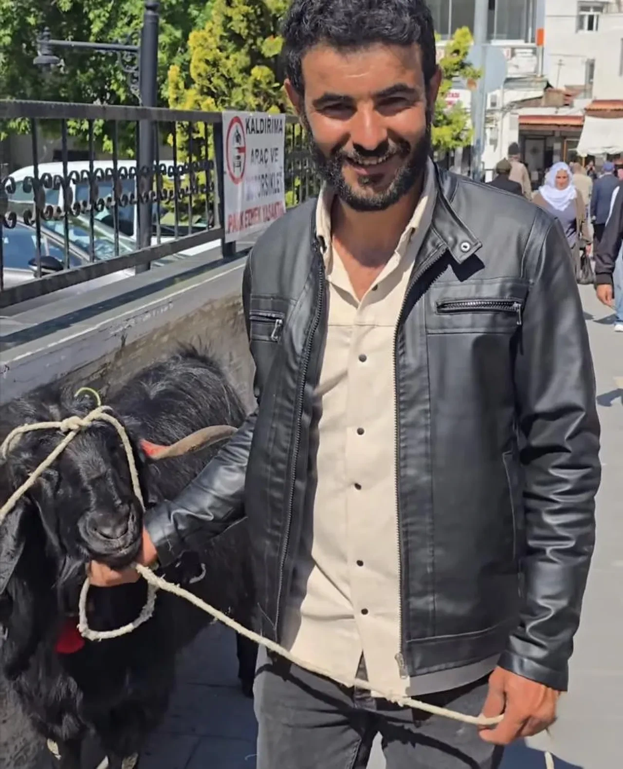 70 kiloluk dev keçi görenleri şaşırttı! Fiyatı belli oldu