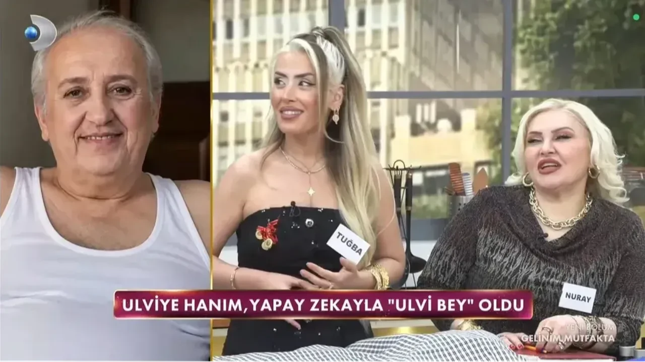 Gelinim Mutfakta'da yapay zeka şoku! Yarışmacıların erkek halleri kahkahaya boğdu